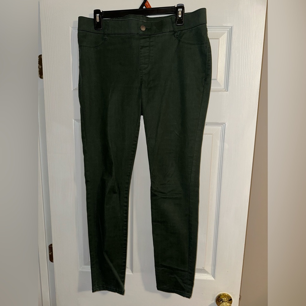 Women’s Green Skinny Jeans Size 12